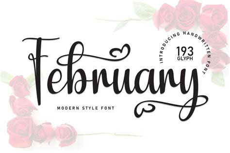 February Font by Roronoa zoro.S.P.D · Creative Fabrica