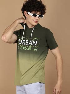 V-MART Printed, Typography Men Round Neck Green T-Shirt - Buy V-MART ...