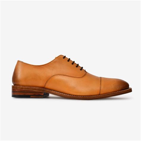 Cap toe Oxford Goodyear Welted Shoes