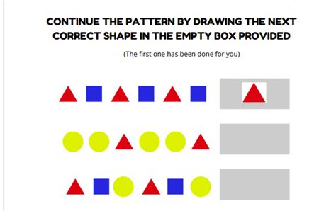 First Grade Math Patterns 的图像结果