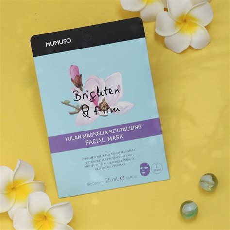 Hydrate & Nourish Facial Sheet Mask - Revitalizing Yulan Magnolia – Mumuso