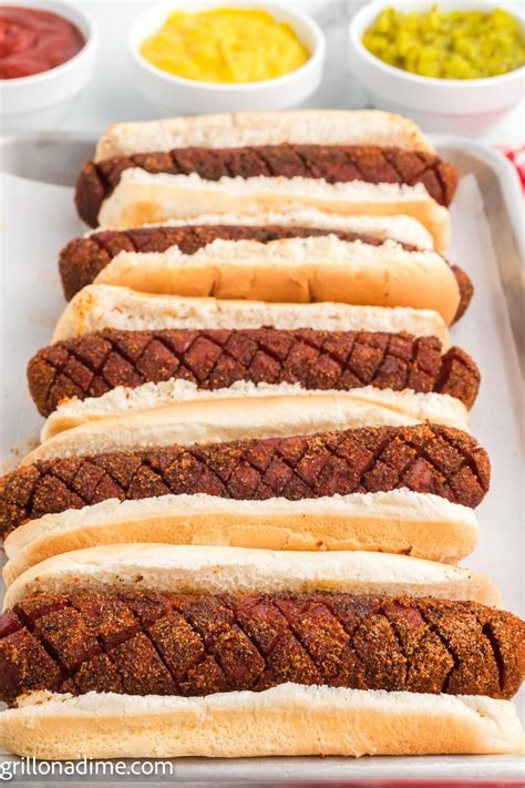 Smoked Hot Dogs - grillonadime.com