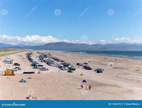 Inch Beach, Ireland - Long Sandy Beach at Daingean Bay on the Dingle ...