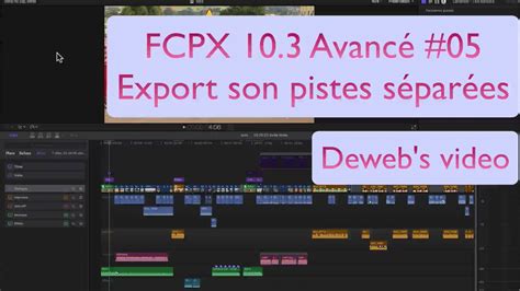 FCPX 10.4 임포트3 - YouTube