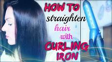How To Straighten Hair With Curling Iron by How To Straighten Hair With Curling Iron How To Straighten Hair With Curling Iron