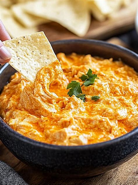 Ultimate Crockpot Buffalo Chicken Dip Recipe