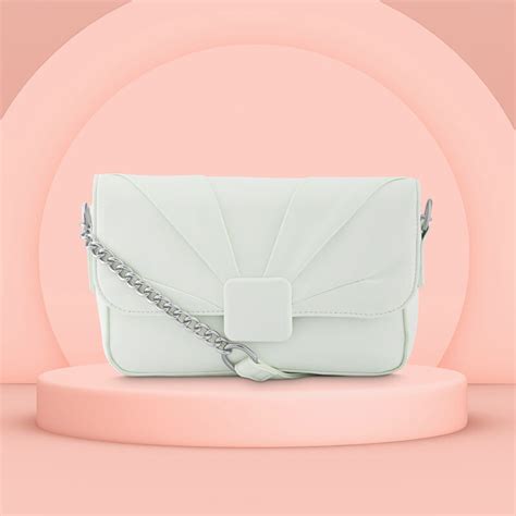 Buy Online Fastrack White Party Sling Bag for Girls - f241slsms05wh1 ...