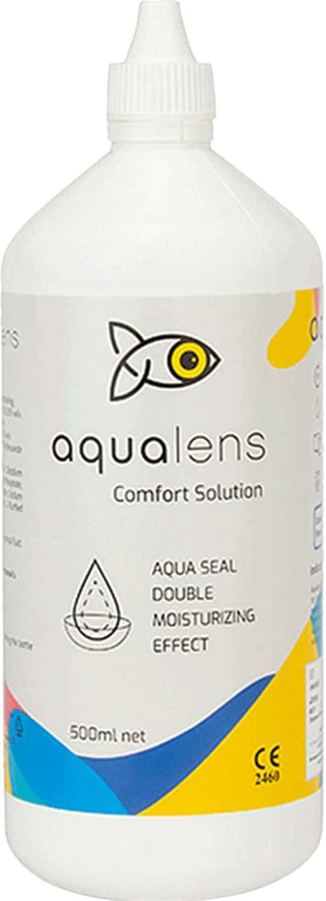 Buy AQUALENS COMFORT CONTACT LENS SOLUTION VALUE PACK OF 2 (500ML EACH ...