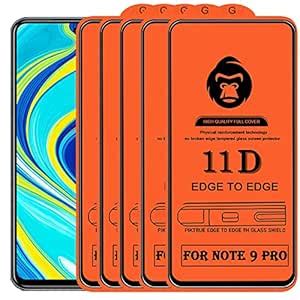 PikTrue® 11D Edge to Edge Gorilla Tempered Glass Compatible for Redmi ...