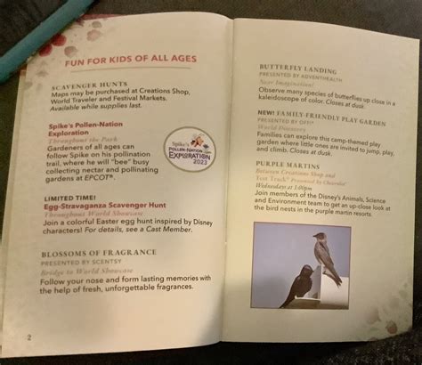 Disney Epcot Flower & Garden Festival Passport 2023 | Ubuy India