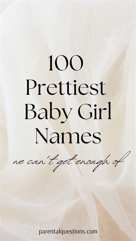 100 Prettiest Baby Girl Name Ideas (That Aren’t Overused!) | Vintage ...