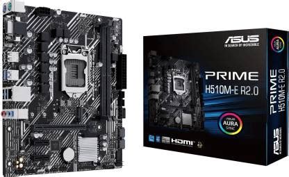 ASUS PRIME-H510M-E-R2.0 LGA 1200Socket Micro-ATX Intel H510 Chipset ...