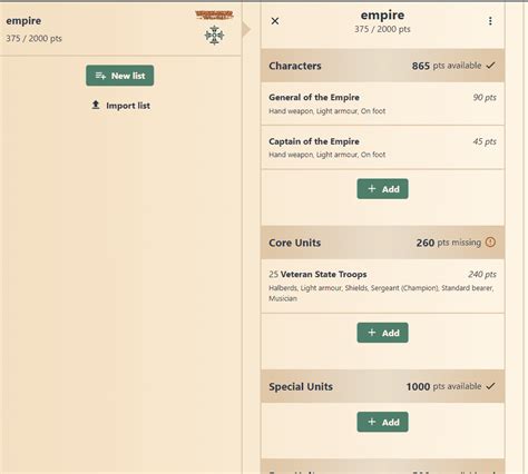 Old World Builder: Best Free Warhammer Army List App
