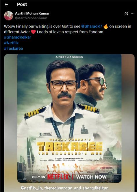 ‘Taskaree’ X review: Fans rave over Emraan Hashmi’s latest series ...