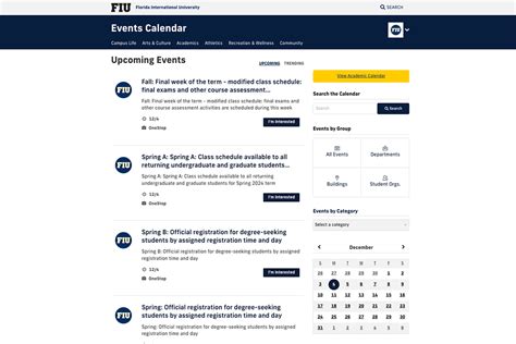 Updates to FIU Calendar Roles, Permissions and Sign-On | FIU Core ...