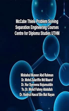McCabe Thiele Problem Solving for Separation Engineering Course eBook ...