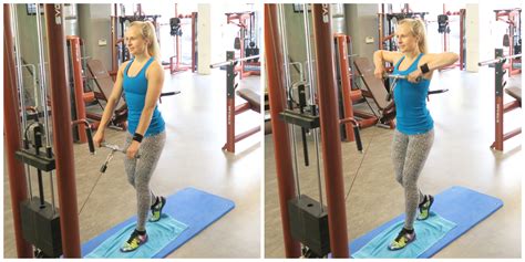 Cable upright row - Optima Vita