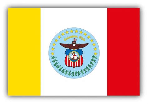 DOPASTICKER Columbus City Flag Sticker Decal Phone Decal Water Bottle ...
