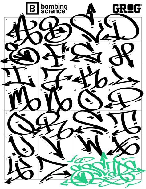 Graffiti Letters: 61 Graffiti Artists Share Their Styles F6D | Graffiti ...