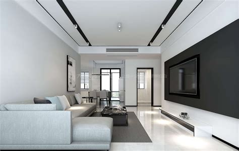 大气高级感的深灰色 2套现代气质住宅设计 - 设计之家
