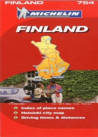 Buy Michelin Map Finland Book Online at Low Prices in India | Michelin ...
