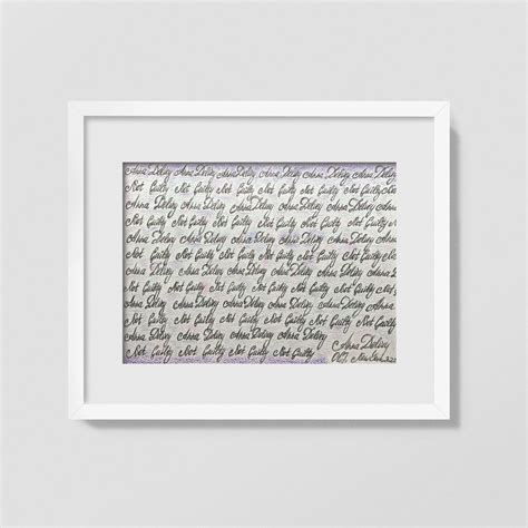 "Allegedly" - Limited Edition Anna Delvey Print - 1 of 500 — Founders ...