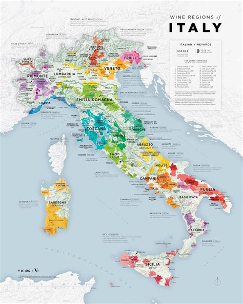 Italy Map Regions