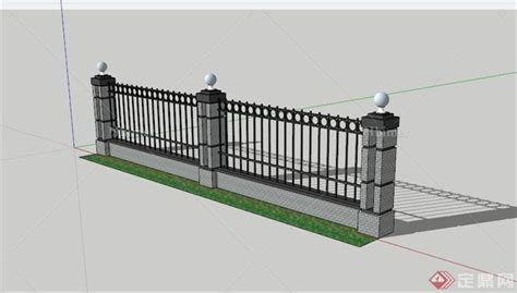 围墙效果图设计元素素材免费下载(图片编号:5014930)-六图网