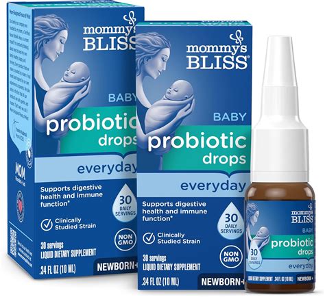 Amazon.com: Mommy's Bliss Baby Probiotic Drops, Daily Gas, Constipation ...