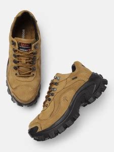 WOODLAND Woodland Men Camel Brown Leather Sneakers Sneakers For Men ...