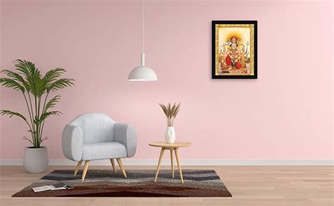 ArtX Paper Lord Panchmukhi Hanuman Photo With Frame Wall Art Painting ...