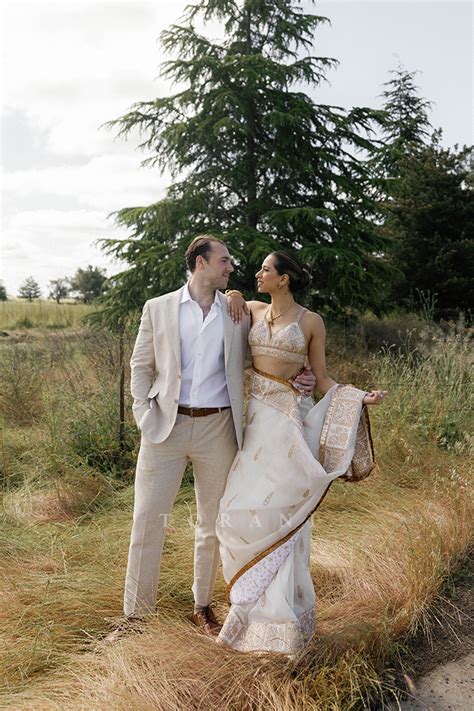 Sareena Merchant In Our Gul-Bano Amruta Idika Saree Set – Torani India