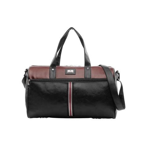 Buy GOLDLINE Leather Duffle Bag| Stylish & Spacious Duffle Bag for ...