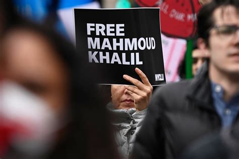 Protesters flood Manhattan during Mahmoud Khalil’s hearing