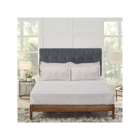 Buy MYTRIDENT King Sheets 300 Tc Cotton 3 Piece Set Indulgence Gardenia ...