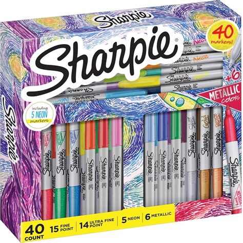 Sharpie Permanent Markers Limited Edition Set at Sharon Alexander blog
