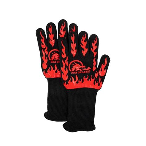Oven Gloves 932f Heat Resistant Gloves, Cut-resistant Grill Non-slip ...