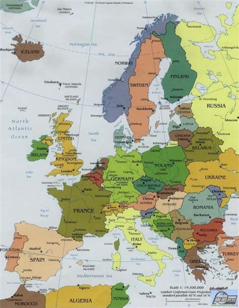 欧洲地图？_百度知道