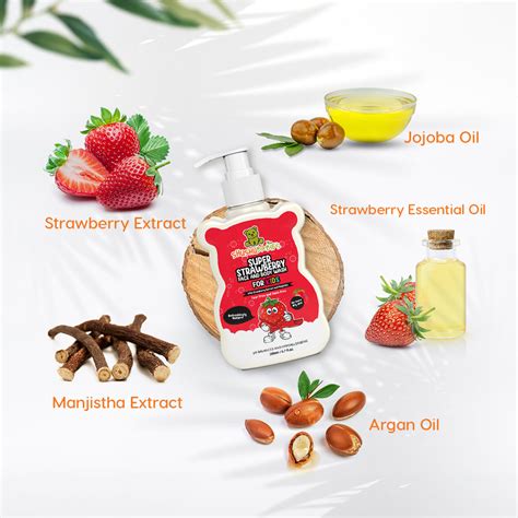 ShuShu Babies Super Strawberry Face and Body Wash for Kids: Fun and ...