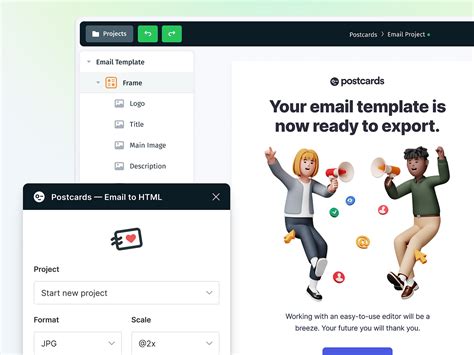 HTML Email Template Creator 的图像结果