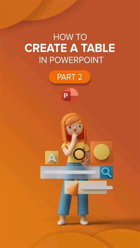 Image result for How Create Table in Presentation