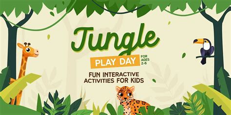 Jungle Play Day - Fun Interactive Activities for Kids, The Doral Yard ...