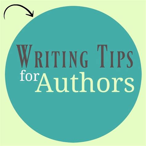 Image result for Writing Tips from Authors