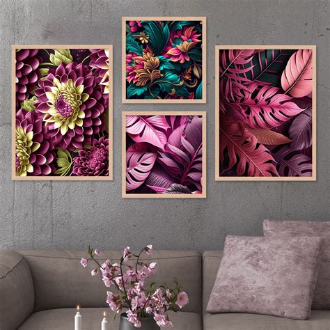 kotart Aesthetic Modern Wall Decor Paintings with Frame for Home ...