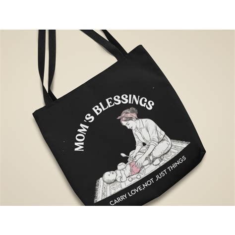 Mom’s Blessings Tote Bag | Premium 300 GSM Canvas Eco Bag | Old Memori ...