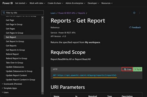 Image result for Power BI Relative Path and Query API