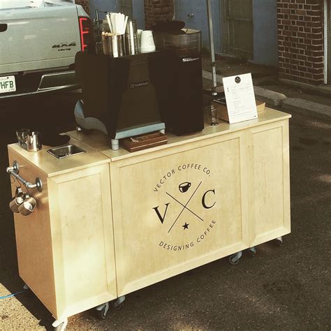 Vector Coffee Company Mobile Espresso Cart in Saskatoon