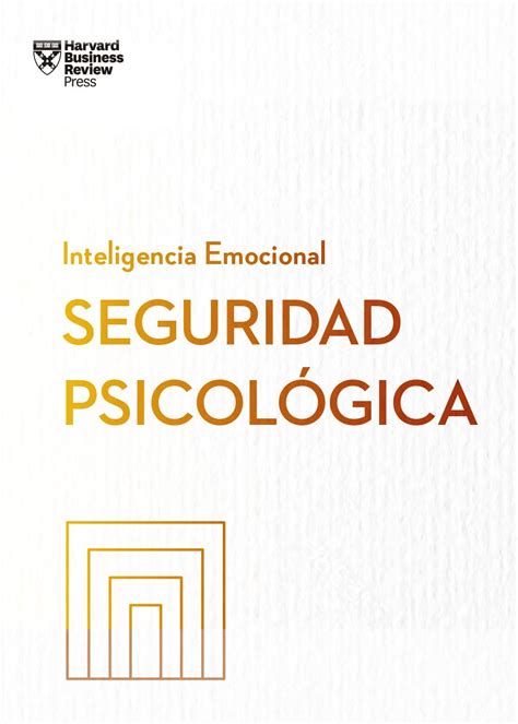 Buy Seguridad Psicológica (Psychological Safety Spanish Edition) Book ...