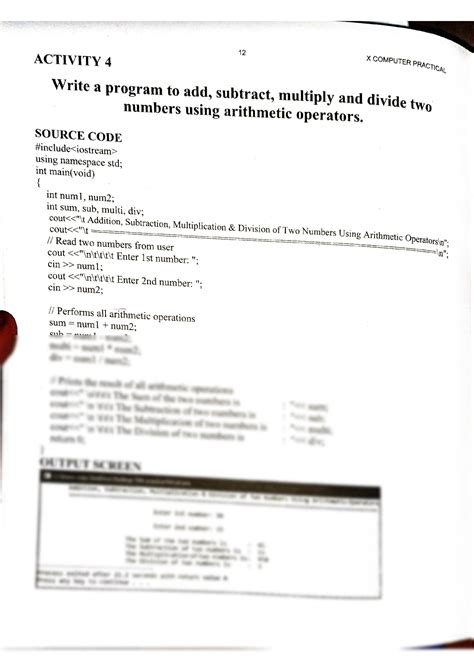 Image result for Desktop Program to Add Subtract Divide and Multiply Two Numbers