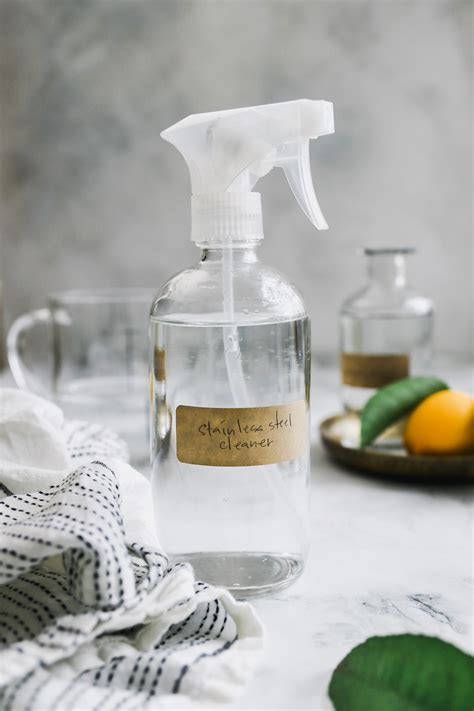 Homemade Stainless Steel Cleaner